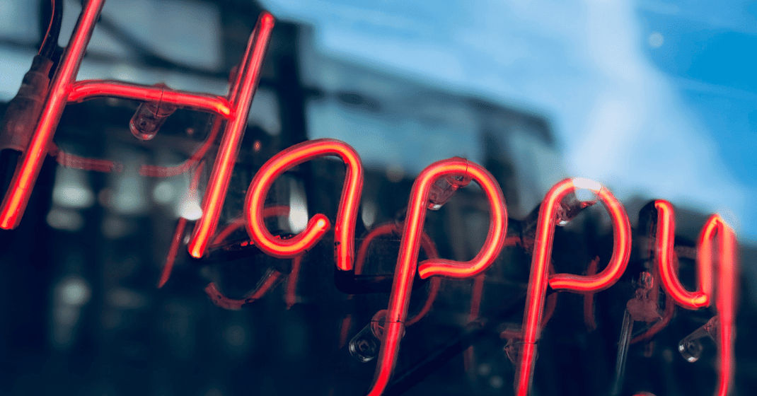happy neon